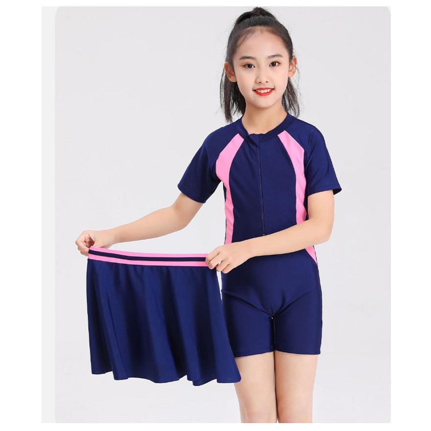 スクール水着 女の子 キッズ 水着 ワンピース セパレート オールインワン 女子 ガールズ ストレッチ 伸縮 速乾 スイムウェア 女児 幼稚園 小学生 |  | 14