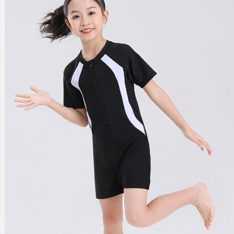 スクール水着 女の子 キッズ 水着 ワンピース セパレート オールインワン 女子 ガールズ ストレッチ 伸縮 速乾 スイムウェア 女児 幼稚園 小学生 |  | 04