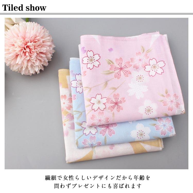 速乾 桜 さくら 和雑貨 レディース 可愛い 必需品 綿 薄手 3枚入り