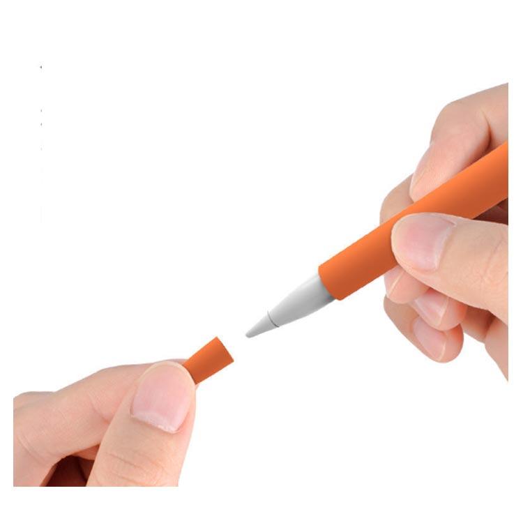 Apple Pencil カバー シリコンケース 耐衝撃 ニンジン にんじん 保護