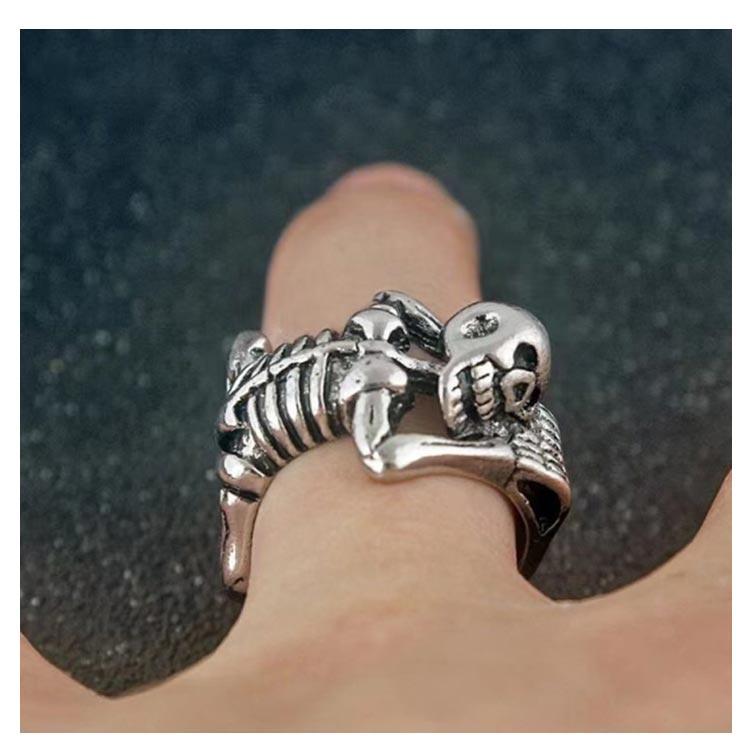 送料無料】 指輪 リング メンズ ハロウィン サージカル ステンレス