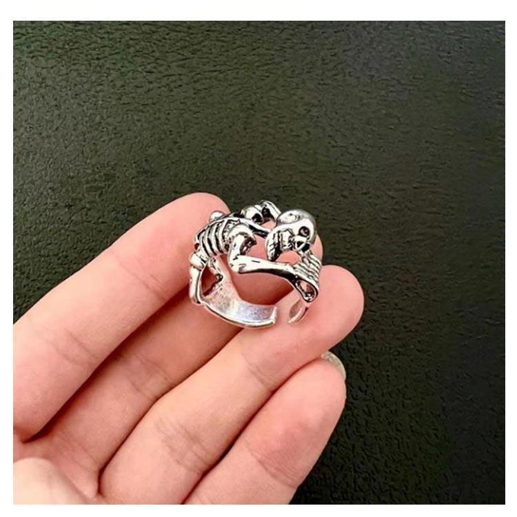 送料無料】 指輪 リング メンズ ハロウィン サージカル ステンレス