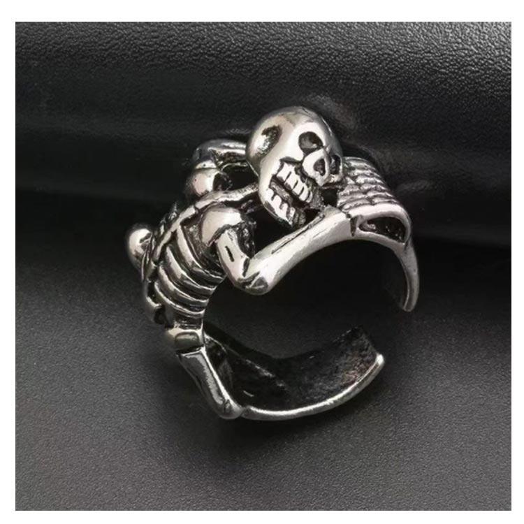 送料無料】 指輪 リング メンズ ハロウィン サージカル ステンレス