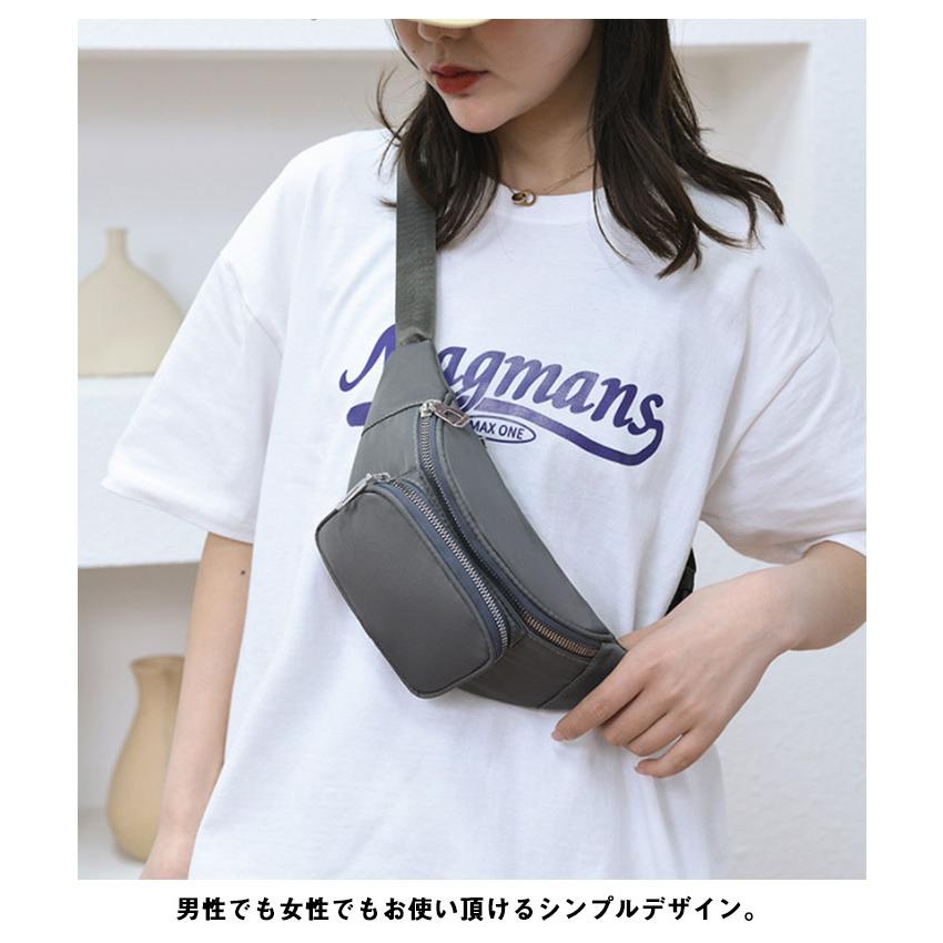 ボディバッグ ファニーパック ウエストポーチ ウエストバッグ メンズ