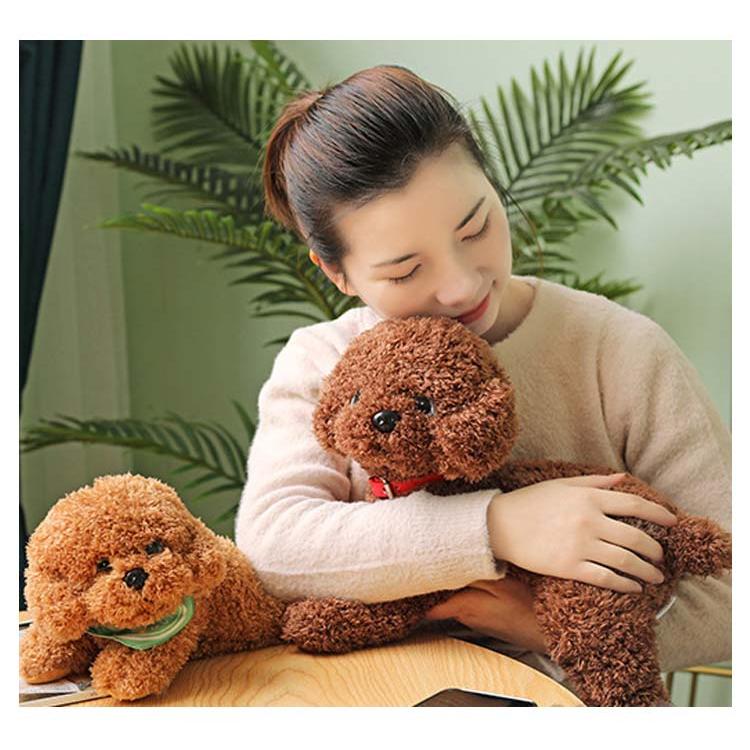 犬 ぬいぐるみ トイプードル テディ ドッグ リアル 本物 そっくり