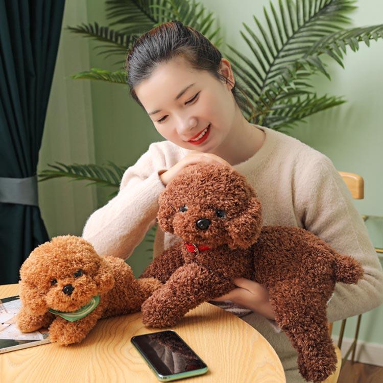 犬 ぬいぐるみ トイプードル テディ ドッグ リアル 本物 そっくり