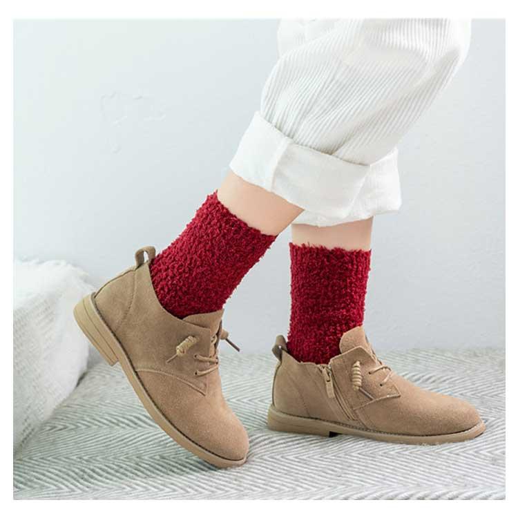 ルームソックス 靴下 キッズ 女の子 冬 ふわふわ もこもこ ソックス 可愛い 子供用 あったか 暖かい 冷え取り靴下 起毛 ボア 保温 厚手 防寒 |  | 12