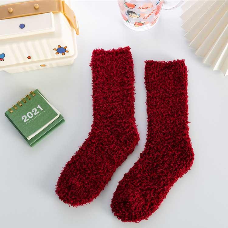 ルームソックス 靴下 キッズ 女の子 冬 ふわふわ もこもこ ソックス 可愛い 子供用 あったか 暖かい 冷え取り靴下 起毛 ボア 保温 厚手 防寒 |  | 04