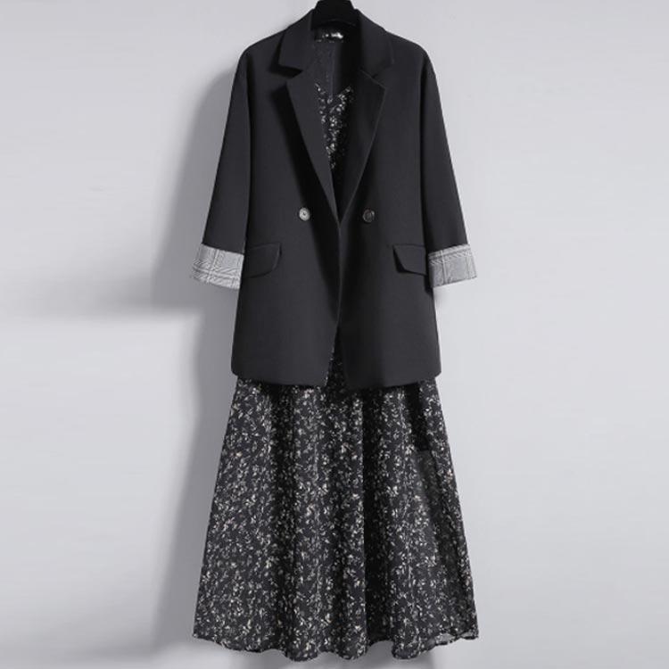 2点セット スーツ レディース ワンピース ジャケット セットアップ 入園式 入学式 卒業式 スーツ セレモニースーツ ママ 母 黒 ブラック スーツ |  | 01