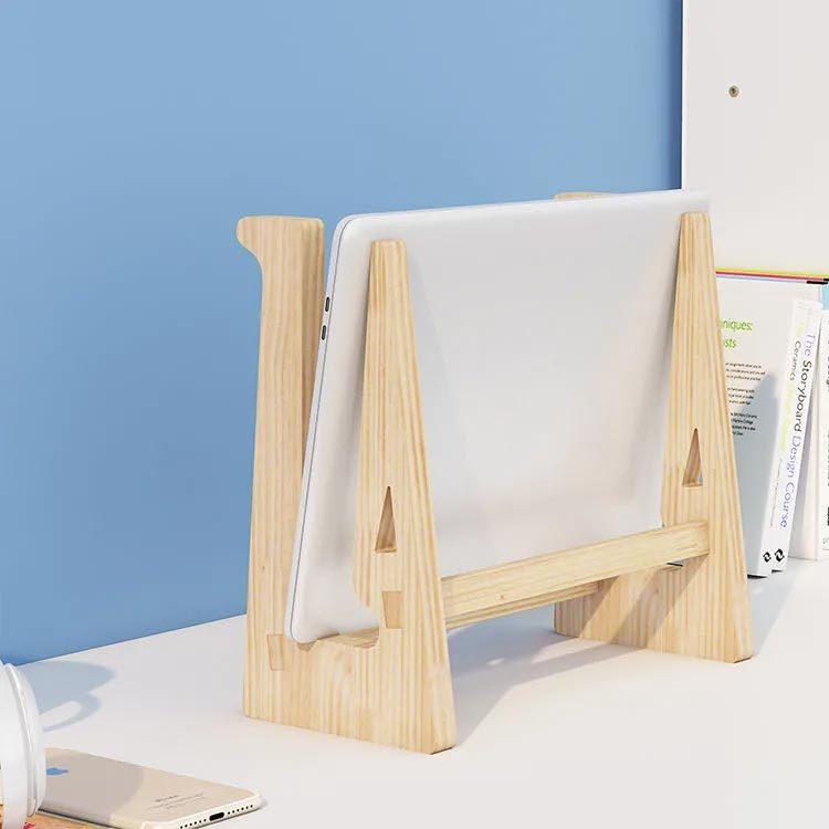 ノートパソコンスタンド 木製 PCスタンド ノートPC パソコンスタンド パソコン台 PC台 縦置き 横置き 卓上 省スペース パソコン収納 軽量 放 |  | 01