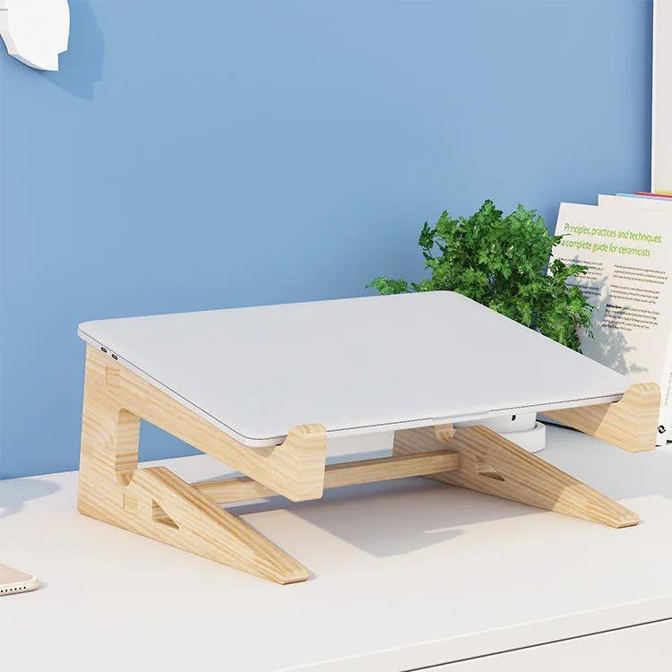 ノートパソコンスタンド 木製 PCスタンド ノートPC パソコンスタンド パソコン台 PC台 縦置き 横置き 卓上 省スペース パソコン収納 軽量 放 |  | 02