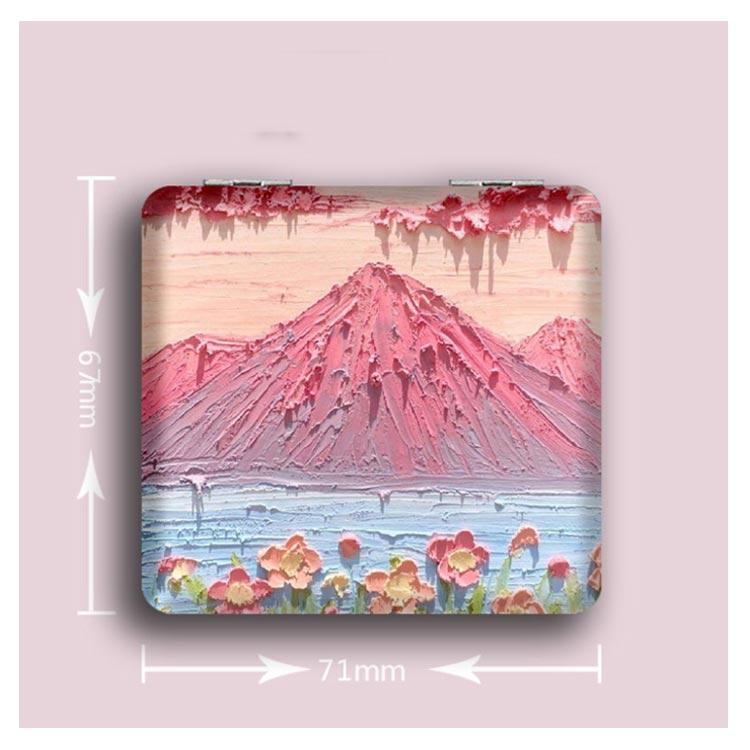 コンパクト ミラー 鏡 花柄 両面ミラー 折りたたみ 鏡 四角 拡大鏡 手鏡 化粧直し スキンケア メイク 女性 鏡 ハンドミラー ミニミラー 携帯 |  | 12