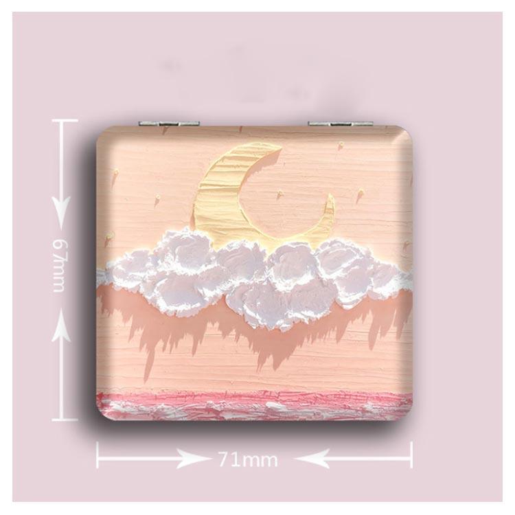 コンパクト ミラー 鏡 花柄 両面ミラー 折りたたみ 鏡 四角 拡大鏡 手鏡 化粧直し スキンケア メイク 女性 鏡 ハンドミラー ミニミラー 携帯 |  | 15