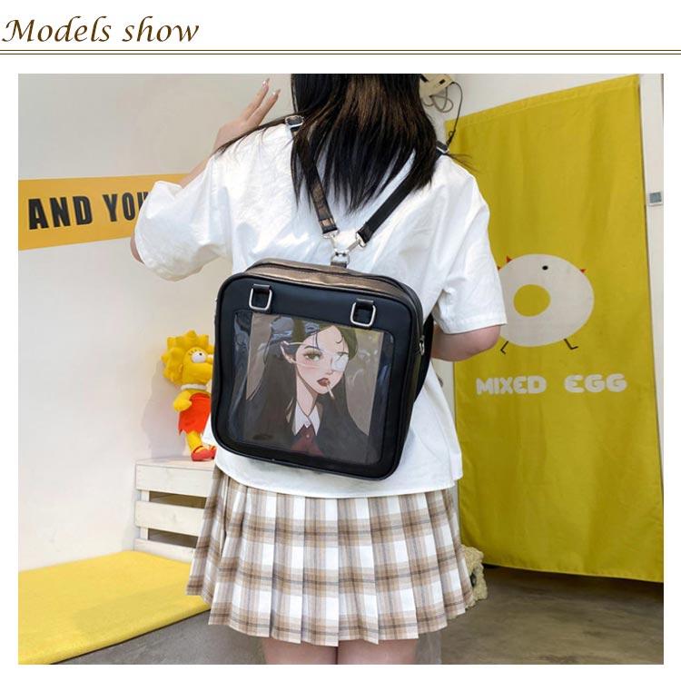 痛バッグ 痛ショルダーバッグ 痛バ 3way ショルダー リュックになる