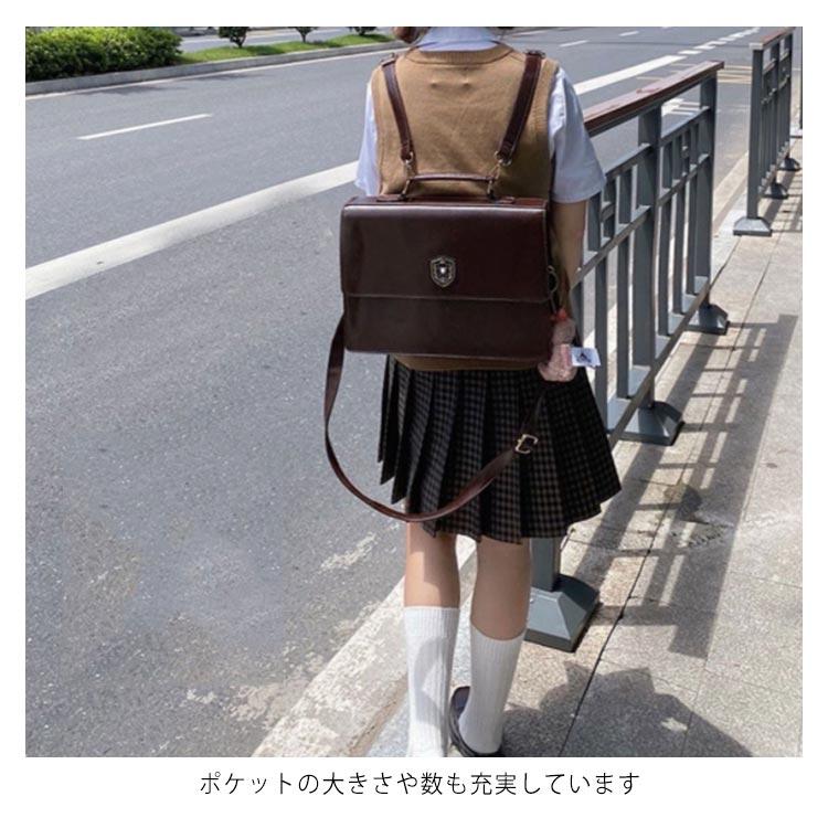 3way リュックサック 革 A4 学生鞄 ショルダーバッグ レディース 3way リュックサック 革 A4 学生鞄 ショルダーバッグ レディース