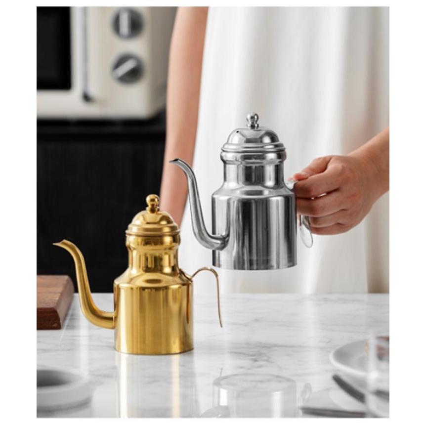 オリーブオイル 容器 ポット 300ml 550ml ステンレス 304ステンレス