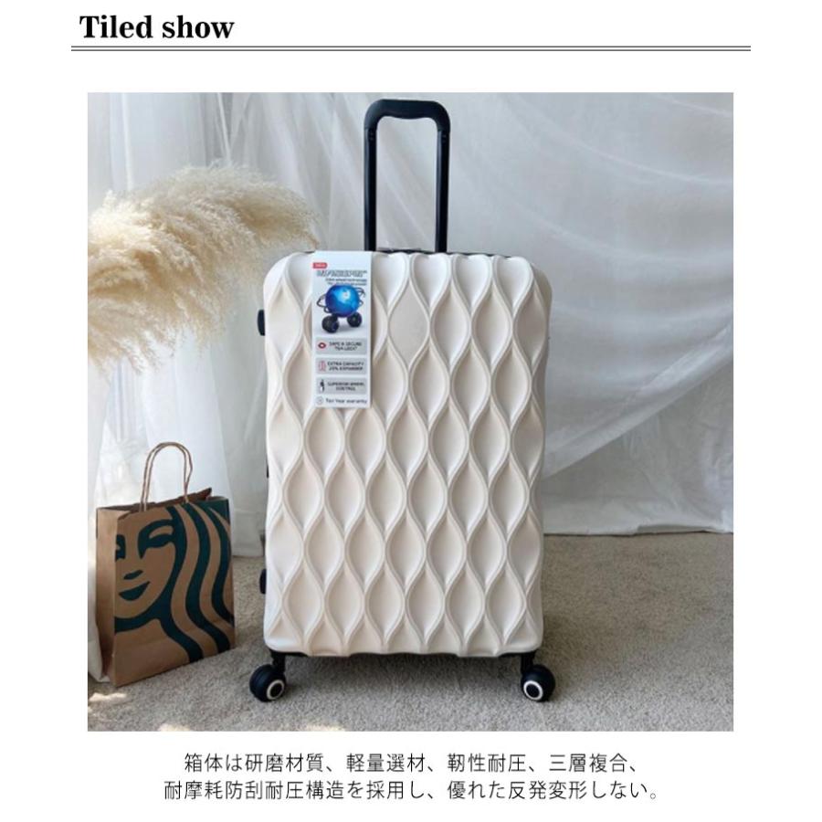 スーツケース キャリーバッグ キャリーケース 機内持ち込みサイズ Ｓサイズ 22インチ 38L 1〜3泊 イギリス輸出品 静音 丈夫 軽量 かわいい_7