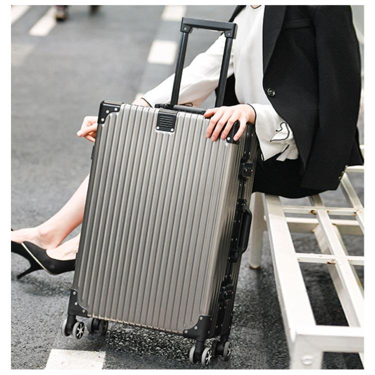 スーツケース アルミ 全ボディアルミ 7色選べる！超軽量 おしゃれ レディース メンズ かわいい シンプル 小さい 機内持ち込み 35L 大容量 丈夫 修学旅行 卒業旅行 ビジネス 出張 海外 旅行 スーツケース アルミ 全ボディアルミ 7色選べる！超軽量 おしゃれ