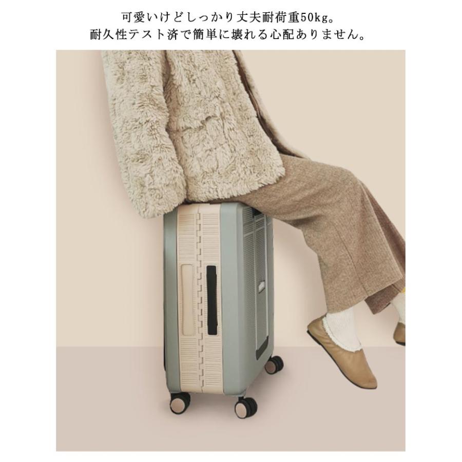 スワニー SWANY キャリーバッグ D-330 ルバンド 75mmキャスター 4輪