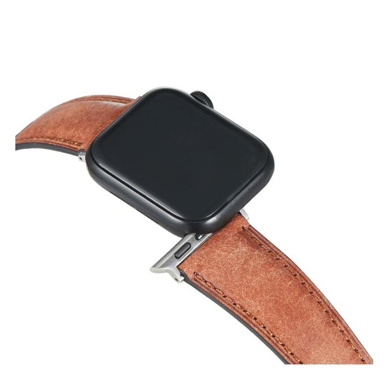 アップルウォッチ 8 シリーズ スーツに合うバンド 革 本革 7 Serie 4 5  