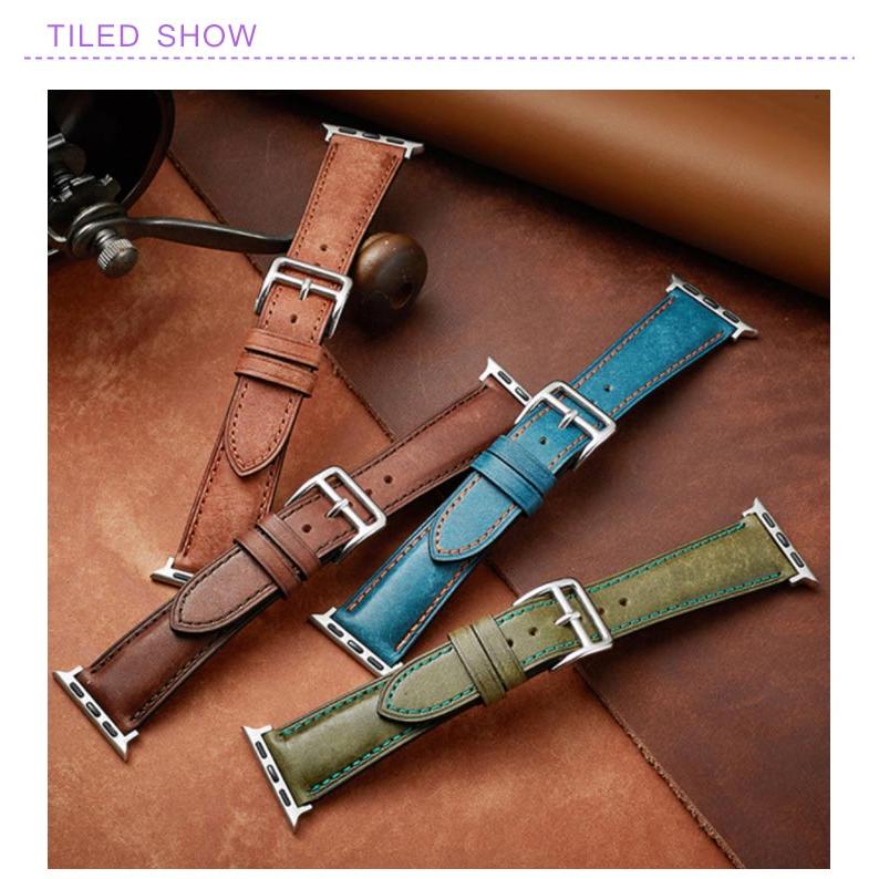 アップルウォッチ 8 シリーズ スーツに合うバンド 革 本革 7 Serie 4 5  