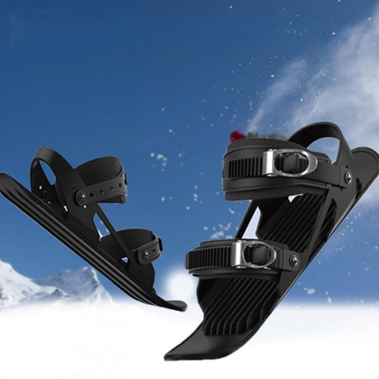 スキーシューズ スキー板 雪遊び 大人用 子供用 ジュニア用ファンスキー ミニスキー シューズ 軽量 小型 調整可能 持ち運び便利 靴 屋外 ミニ ス｜bridgebridgee｜02
