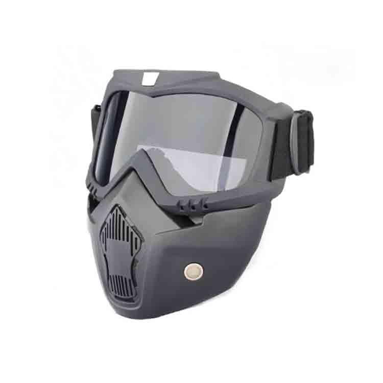 バイク用 フェイスガード フルフェイスマスク 走行風 飛散物 ほこり