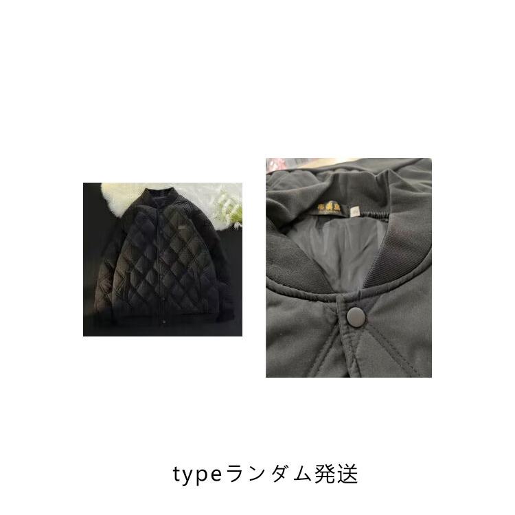 キルティングジャケット メンズ 長袖 MA-1 フライトジャケット 中綿