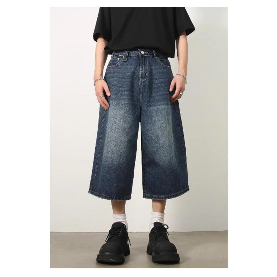 デニムパンツ ジーンズ ジーパン ハーフパンツ 7分丈 ショート デニムパンツ ジーンズ ジーパン ハーフパンツ 7分丈 ショート