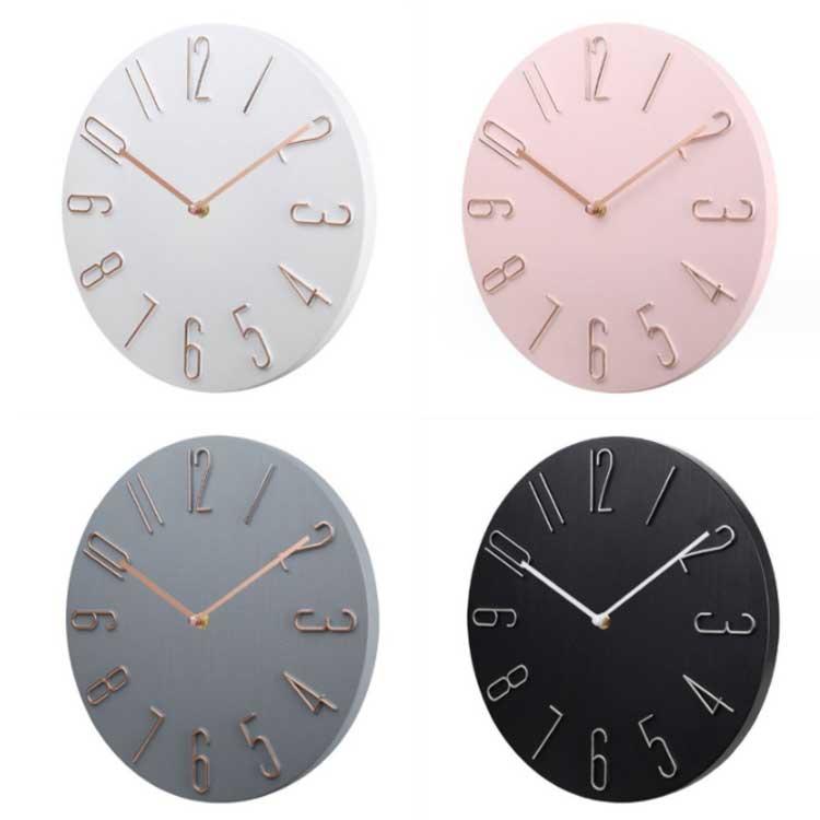 壁掛け 掛け時計 リビング かわいい オフィス おしゃれ 直径20cm 電池