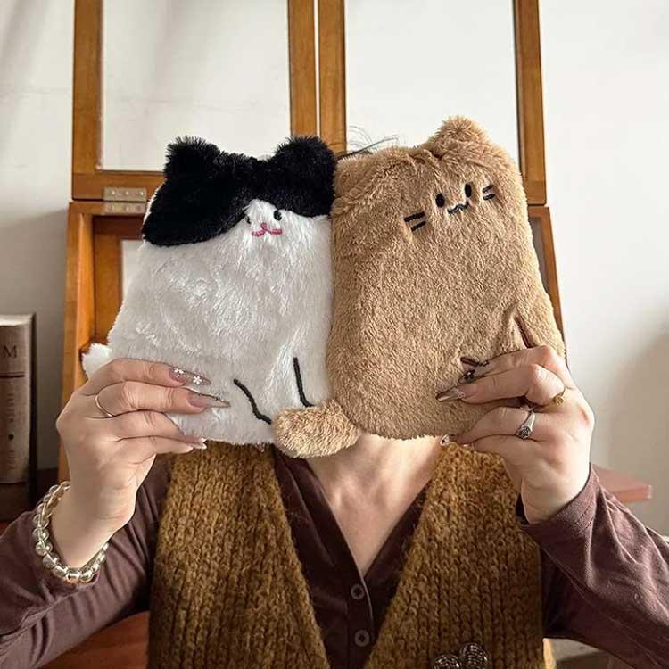 キャラクター 湯たんぽ カバー アニマル ねこ ゆたんぽ 動物