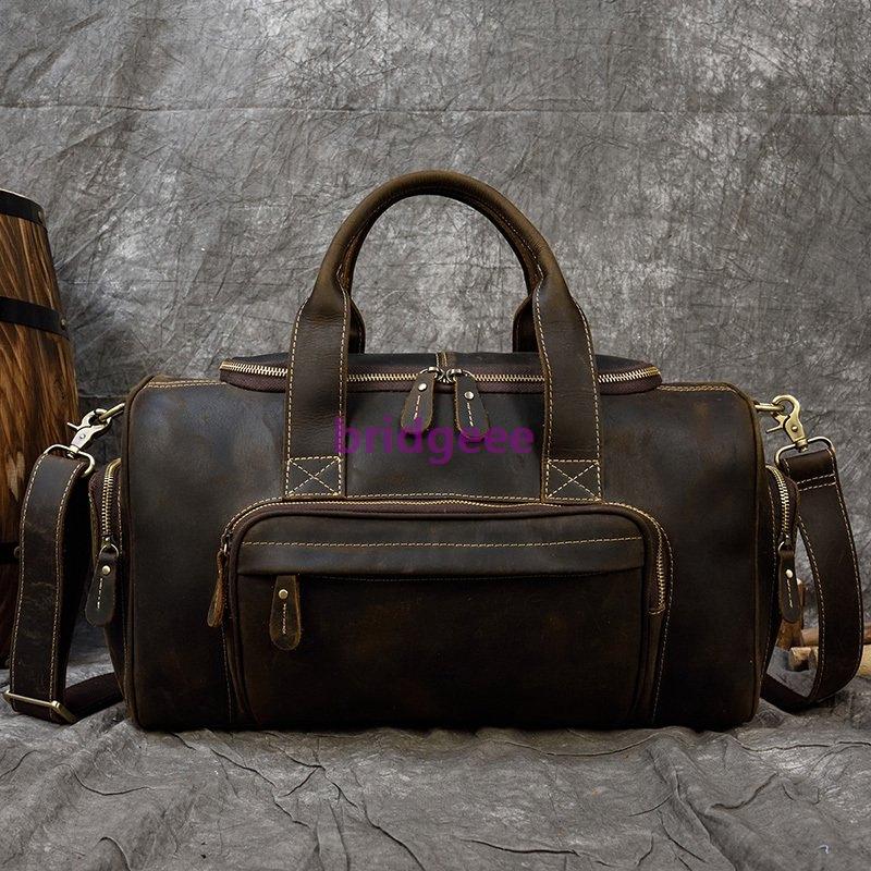 現金特価 牛革 2way トラベル鞄 アンティーク 機能性 メンズ 本革 トラベルバッグ トラベルバッグ 厚手レザー メンズ 旅行 ボストンバッグ メンズ ボストンバッグ 帰省 出張 旅行 2泊 ショルダーバッグ 手提げバッグ バッグ