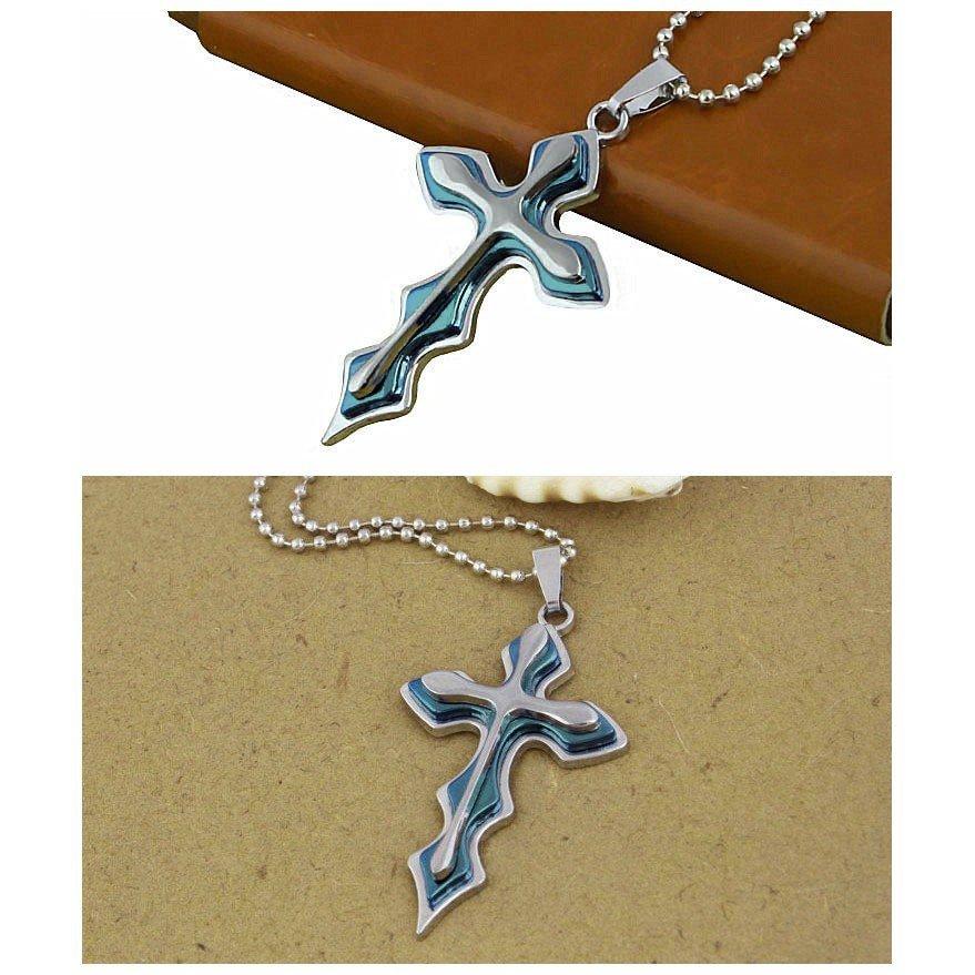 メンズネックレス ペンダント メンズアクセサリー 男性用 十字架 クロスネックレス シルバーカラー カッコイイ おしゃれ カジュアル Brid 4386kmghb ブリッジー 通販 Yahoo ショッピング