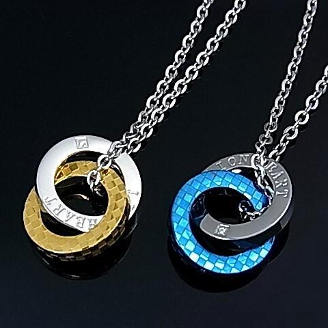 LION HEART（ライオンハート） ペアアクセサリー ペアネックレス 2連