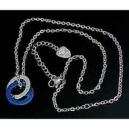 お得なセット価格 LION HEART 2連リングネックレス 袋付き LION HEART（ライオンハート） ペアアクセサリー ペアネックレス 2連