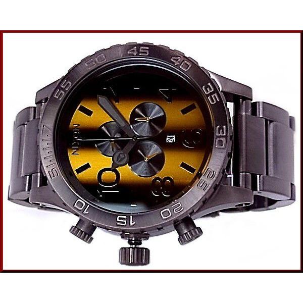 NIXON/ニクソン THE 51-30 CHRONO メンズ腕時計 ダイバーズ タイガーアイ(送料無料)A0831073 国内正規品｜bright-bright｜05