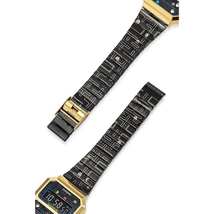 CASIO デジタル 腕時計 パックマン ゴールドA100WEPC-1B スタンダード デジタル CASIO カシオ パックマン