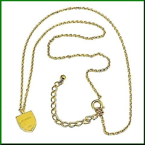 ★【希少】AVIREX ロゴ　ネックレス　ゴールド　silver925★ AVIREX アヴィレックス メンズアクセサリー シルバーアクセ