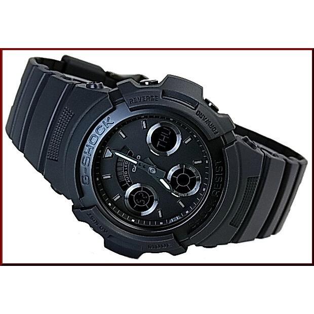 CASIO G-SHOCK カシオ Gショック デジアナモデル メンズ腕時計 ブラック AW-591BB-1A 海外モデル