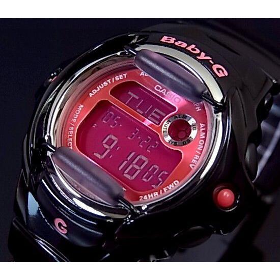 CASIO Baby-G ブラック/ピンク BG-169R 新品同様 稼働中 BABY-G ベビーG ベビージー カラーディスプレイ シリーズ カシオ
