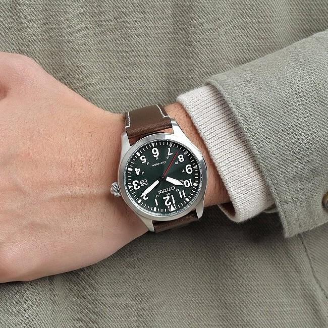 CITIZEN エコドライブ シチズン メンズ腕時計 ソーラー グリーン CITIZEN エコドライブ シチズン メンズ腕時計 ソーラー グリーン
