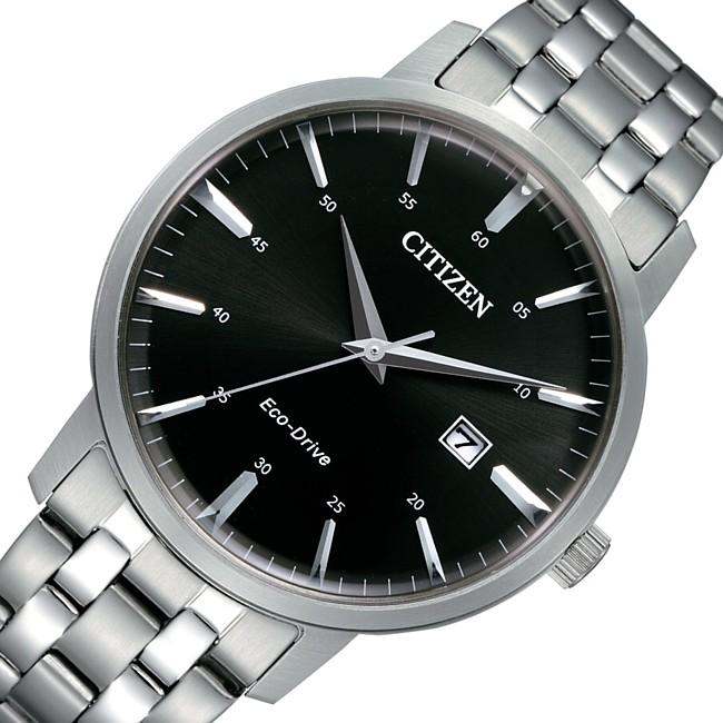 CITIZEN エコドライブ シチズン メンズ腕時計 ソーラー ブラック CITIZEN エコドライブ シチズン メンズ腕時計 ソーラー ブラック