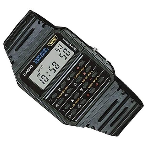 CASIO Data Bank カシオ データバンク カリキュレーター ブラック CA-53W-1Z 海外モデル｜bright-bright｜02