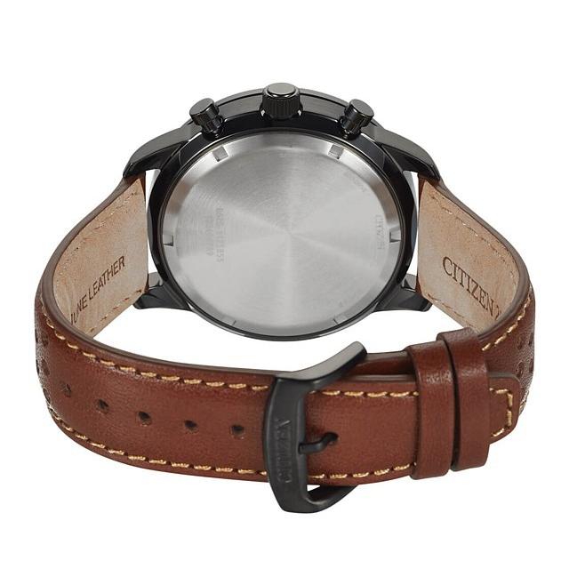 CITIZEN シチズン クロノグラフ メンズ腕時計 ソーラー メンズ ソーラー腕時計 ブラック文字盤 ブラウンレザーベルト CA4505-12E 海外モデル     商品情報    【素材：ケース】ステンレス【素材：ベル SKC1505657116(13990円)