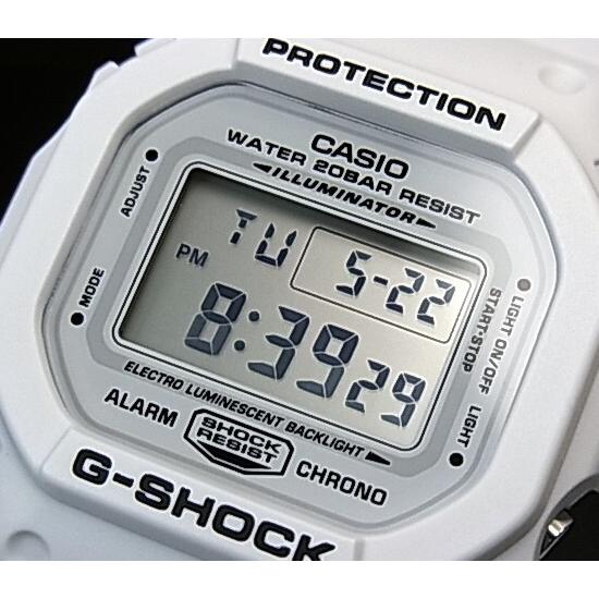 CASIO G-SHOCK カシオ Gショック メンズ腕時計 Marine White/マリンホワイト 海外モデル DW-5600MW-7