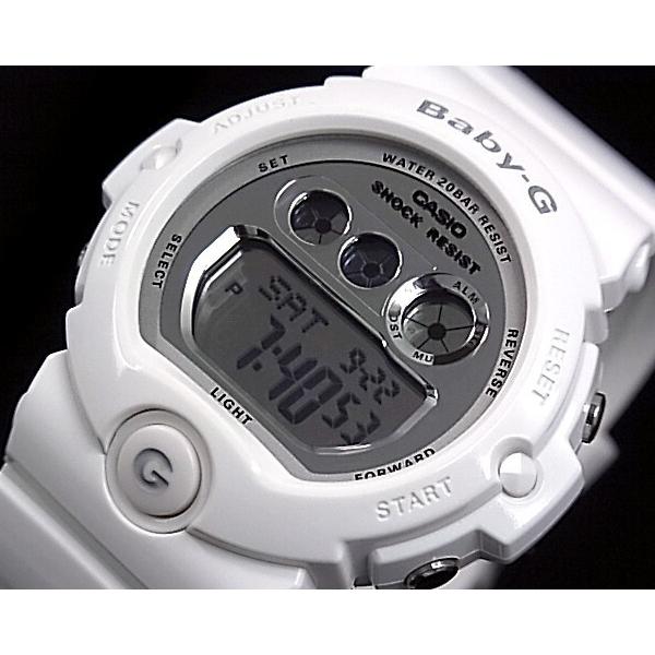 CASIO G-SHOCK Baby-G カシオ Gショック ベビーG ペアウォッチ 腕時計 ホワイト/シルバー DW-6900MR-7JF/BG-6900-7JF 国内正規品｜bright-bright｜09