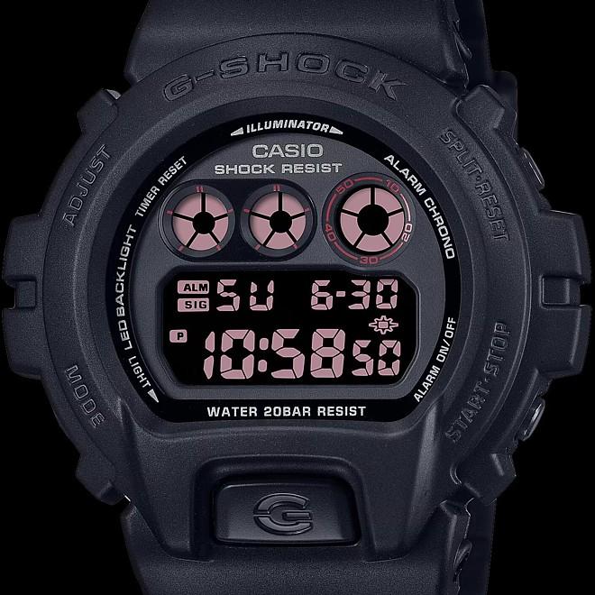 CASIO/G-SHOCK カシオ/Gショック メンズ腕時計 マットブラック レッドアイ(国内正規品)DW-6900UMS-1JF｜bright-bright｜03