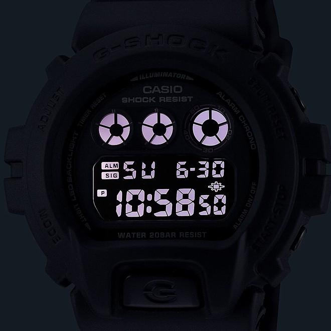 CASIO/G-SHOCK カシオ/Gショック メンズ腕時計 マットブラック レッドアイ(国内正規品)DW-6900UMS-1JF｜bright-bright｜04