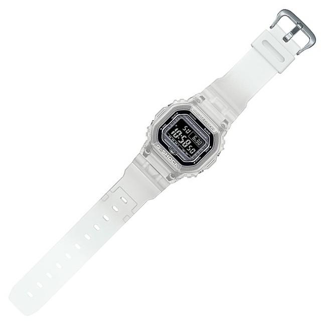 CASIO G-SHOCK カシオ Gショック モバイルリンク メンズ腕時計 クリアスケルトンホワイト DW-B5600G-7JF 国内正規品