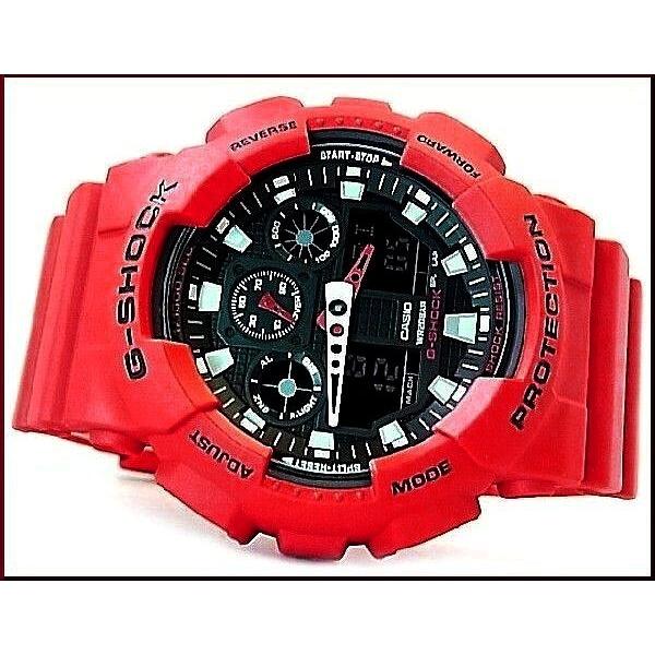 G-SHOCK GA-100 レッド 腕時計 G-SHOCK Gショック ジーショック レッド 赤 Standard BASIC